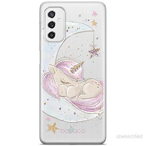 ERT GROUP mobiltelefonfodral för Samsung M52 5G originalt och officiellt licensierat Babaco mönster Unicorn 003 optimalt anpassad till formen på mobiltelefonen, gedeeltelijk transparant 5904805488948