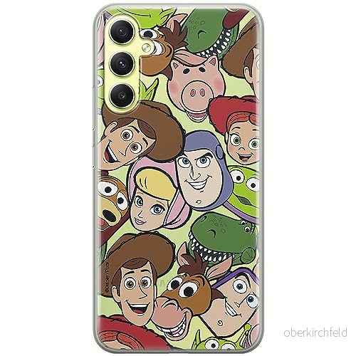 ERT GROUP mobiltelefonfodral för Samsung A34 5G originalt och officiellt licensierat Disney mönster Toy Story 001 optimalt anpassad till formen på mobiltelefonen, gedeeltelijk transparant 5905511775261