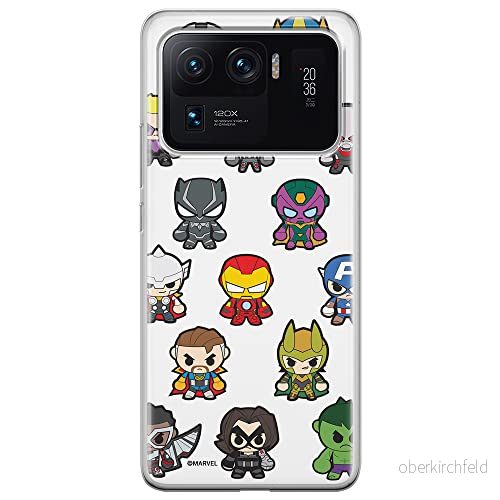 ERT GROUP mobiltelefonfodral för Xiaomi MI 11 ULTRA originalt och officiellt licensierat Marvel mönster Avengers 025 optimalt anpassad till formen på mobiltelefonen, fodral tillverkad av TPU plast 5904805196508