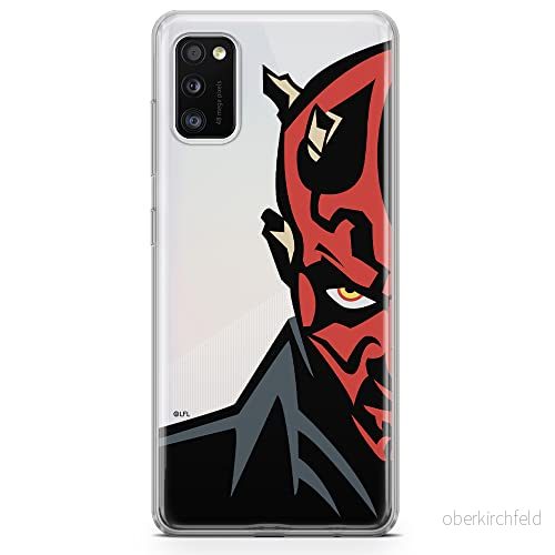 ERT GROUP mobiltelefonfodral för Samsung A41 originalt och officiellt licensierat Star Wars mönster Darth Maul 003 optimalt anpassad till formen på mobiltelefonen, gedeeltelijk transparant 5903537525242