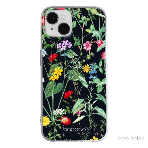 ERT GROUP mobiltelefonfodral för Apple Iphone 14 originalt och officiellt licensierat Babaco mönster Flowers 041 optimalt anpassad till formen på mobiltelefonen, fodral tillverkad av TPU plast 5905131885166