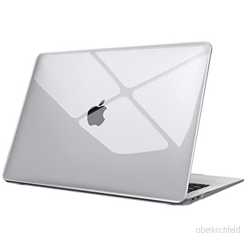 FINTIE fodral kompatibelt med MacBook Air 13 tum (2020, 2019 och 2018 års utgåva), modell: A2337(M1)/A2179/A1932, skyddande snap on i hårdskal som passar retinaskärm, Touch ID, transparent kristall 724754520231