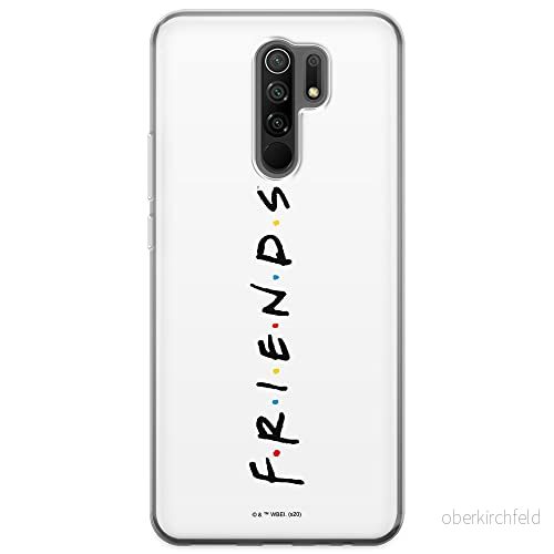 ERT GROUP mobiltelefonfodral för Xiaomi REDMI 9 originalt och officiellt licensierat Friends mönster 003 optimalt anpassad till formen på mobiltelefonen, fodral tillverkad av TPU plast 5903932260823