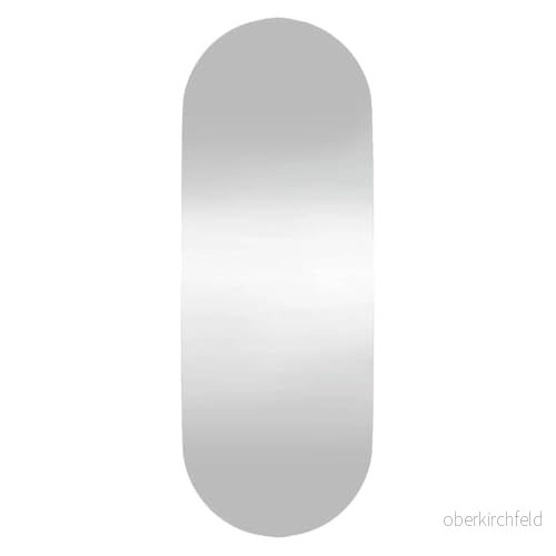 Väggspegel 15x40 cm glas oval 8720845521752