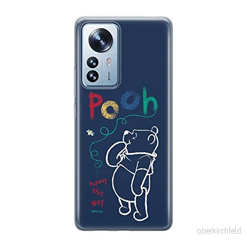 ERT GROUP mobiltelefonfodral för Xiaomi 12 / 12X originalt och officiellt licensierat Disney mönster Winnie the Pooh & Friends 004, fodral tillverkad av TPU plast 5905511477462