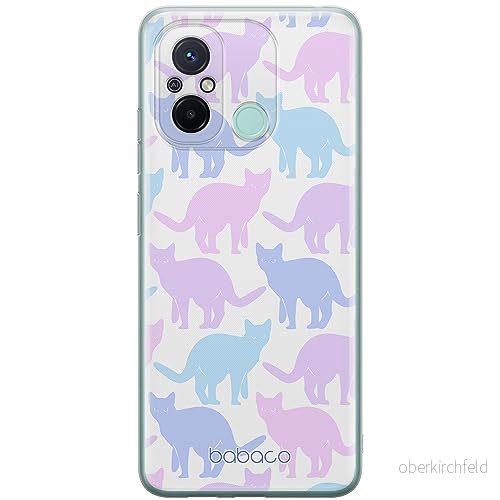 ERT GROUP mobiltelefonfodral för Xiaomi REDMI 12C/ 11A originalt och officiellt licensierat Babaco mönster Cats 011 anpassad till formen på mobiltelefonen, fodral tillverkad av TPU plast 5905511848880
