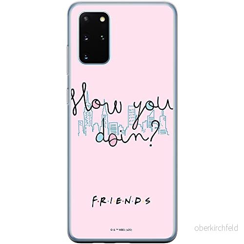 ERT GROUP mobiltelefonfodral för Samsung S20 PLUS / S11 originalt och officiellt licensierat Friends mönster 008 Vit optimalt anpassad till formen på mobiltelefonen, fodral tillverkad av TPU plast 5903932268195