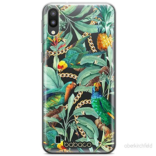 ERT GROUP mobiltelefonfodral för Samsung M10 originalt och officiellt licensierat Babaco mönster Flowers 058 optimalt anpassad till formen på mobiltelefonen, gedeeltelijk transparant 5905131369604