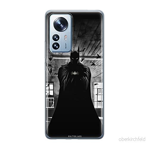 ERT GROUP mobiltelefonfodral för Xiaomi 12 PRO originalt och officiellt licensierat DC mönster Batman 068 optimalt anpassad till formen på mobiltelefonen, fodral tillverkad av TPU plast 5905511529321