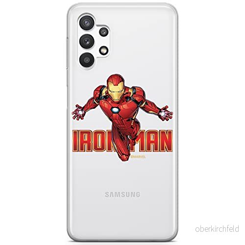 ERT GROUP mobiltelefonfodral för Samsung A32 5G originalt och officiellt licensierat Marvel mönster Iron Man 030 optimalt anpassad till formen på mobiltelefonen, gedeeltelijk transparant 5904805152542