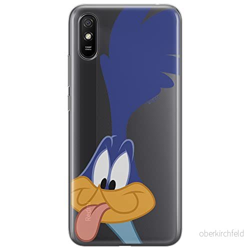 ERT GROUP mobiltelefonfodral för Xiaomi REDMI 9A originalt och officiellt licensierat Looney Tunes mönster Road Runner 002 optimalt anpassad till formen på mobiltelefonen, gedeeltelijk transparant 5903040367407