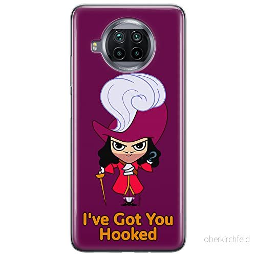 ERT GROUP mobiltelefonfodral för Xiaomi MI 10T LITE/REDMI NOTE 9 PRO 5G originalt och officiellt licensierat Disney mönster James Hook 001, fodral tillverkad av TPU plast 5905131450647
