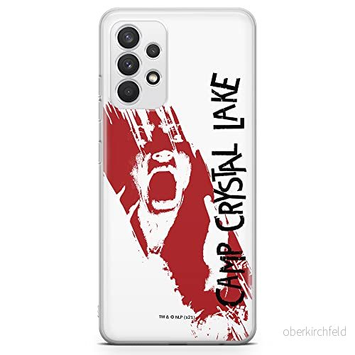 ERT GROUP mobiltelefonfodral för Samsung A32 4G LTE originalt och officiellt licensierat Horror mönster Friday the 13th 010 anpassad till formen på mobiltelefonen, fodral tillverkad av TPU plast 5905511103569