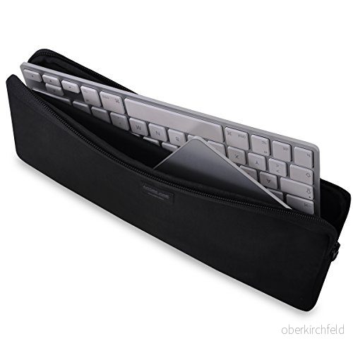 Adore June Case Keeb Combine kompatibel med Magic Keyboard och Trackpad, tangentbordsfodral av hög kvalitet i robust material, Svart 4260477561183