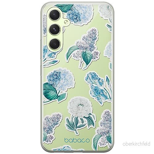 ERT GROUP mobiltelefonfodral för Samsung A54 5G originalt och officiellt licensierat Babaco mönster Flowers 029 optimalt anpassad till formen på mobiltelefonen, gedeeltelijk transparant 5905511809027