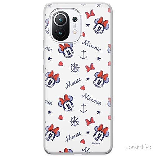 ERT GROUP mobiltelefonfodral för Xiaomi 11 originalt och officiellt licensierat Disney mönster Minnie 007 optimalt anpassad till formen på mobiltelefonen, fodral tillverkad av TPU plast 5903537096872