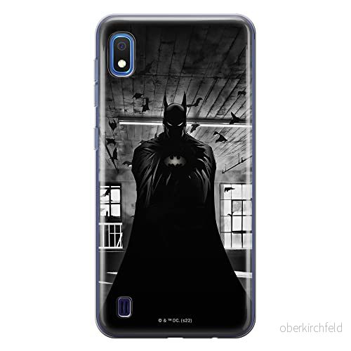 ERT GROUP mobiltelefonfodral för Samsung A10 originalt och officiellt licensierat DC mönster Batman 068 optimalt anpassad till formen på mobiltelefonen, fodral tillverkad av TPU plast 5905131521620