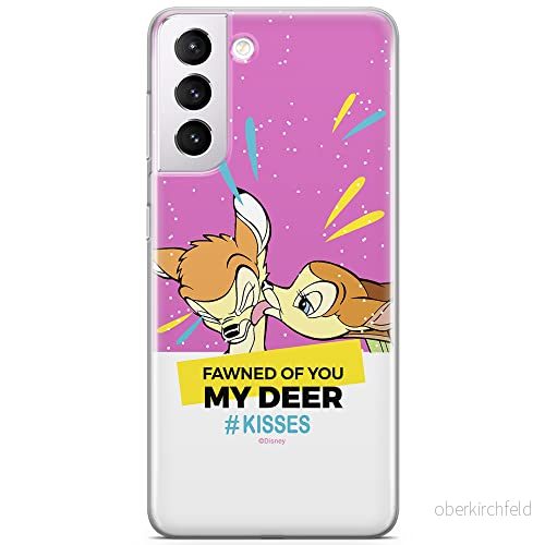ERT GROUP mobiltelefonfodral för Samsung S21 originalt och officiellt licensierat Disney mönster Bambi 012 optimalt anpassad till formen på mobiltelefonen, fodral tillverkad av TPU plast 5903932292619