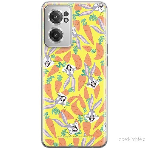 ERT GROUP mobiltelefonfodral för OnePlus NORD CE 2 originalt och officiellt licensierat Looney Tunes mönster Bugs 017 optimalt anpassad till formen på mobiltelefonen, fodral tillverkad av TPU plast 5905795081386