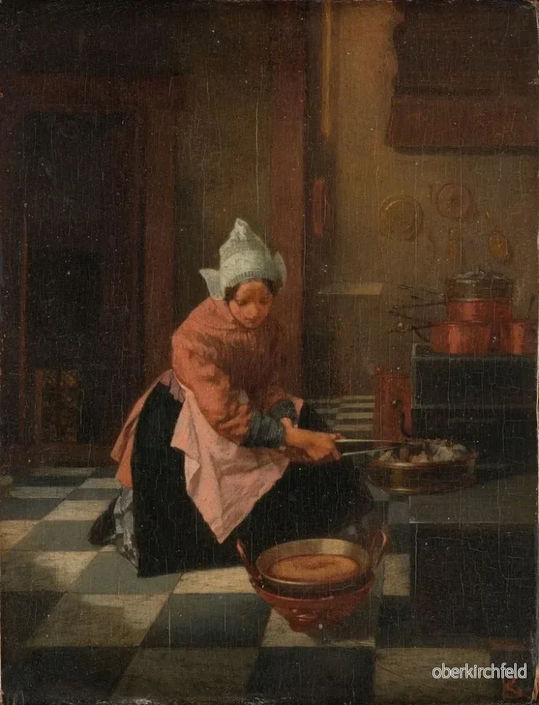 Målning Le gaufrier - Alexander Hugo Bakker Korff | Konsttryck - Bild 2