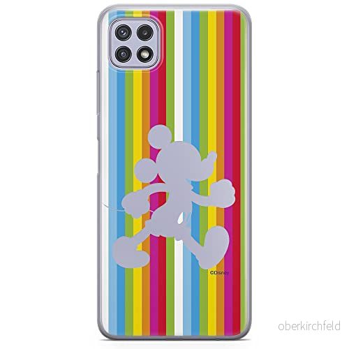 ERT GROUP mobiltelefonfodral för Samsung A22 5G originalt och officiellt licensierat Disney mönster Mickey 028 optimalt anpassad till formen på mobiltelefonen, gedeeltelijk transparant 5903932802825