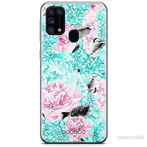 ERT GROUP mobiltelefonfodral för Samsung M31 originalt och officiellt licensierat Babaco mönster Flowers 003 optimalt anpassad till formen på mobiltelefonen, fodral tillverkad av TPU plast 5904805378843