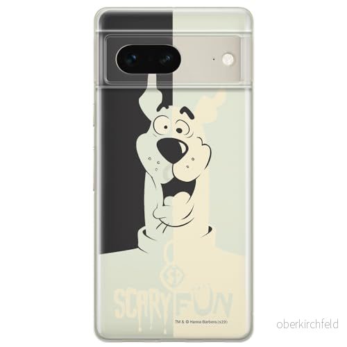 ERT GROUP mobiltelefonfodral för Google PIXEL 7 originalt och officiellt licensierat Scooby Doo mönster 008 optimalt anpassad till formen på mobiltelefonen, gedeeltelijk transparant 5905795158668