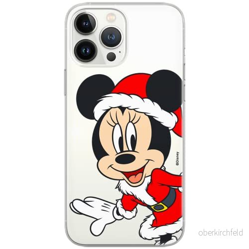 ERT GROUP mobiltelefonfodral för Huawei P30 Lite originalt och officiellt licensierat Disney mönster Minnie 062 Vit optimalt anpassad till formen på mobiltelefonen, gedeeltelijk transparant 5903932043914