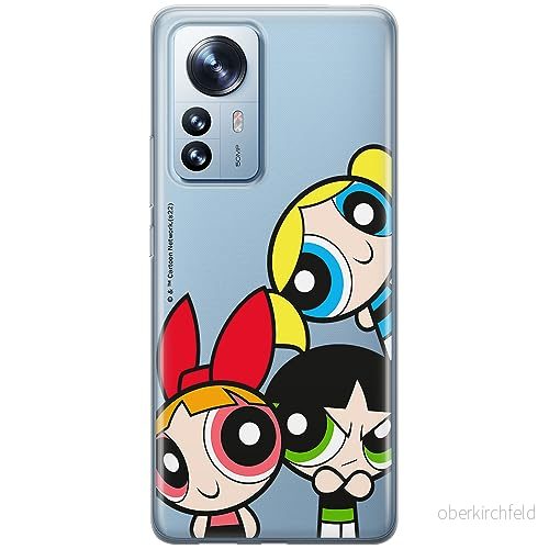 ERT GROUP mobiltelefonfodral för Xiaomi 12 PRO originalt och officiellt licensierat The Powerpuff Girls mönster 015 anpassad till formen på mobiltelefonen, gedeeltelijk transparant 5905511964115