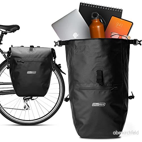 2Cykelväska för bagagehållare 25,4 l, 100% vattentät, med bärhandtag och axelrem, cykelväska, bagagehållare, cykelväskor bak 4260629694233 2Cykelväska för bagagehållare 25,4 l, 100% vattentät, med bärhandtag och axelrem, cykelväska, bagagehållare, cykelväskor bak 4260629694233