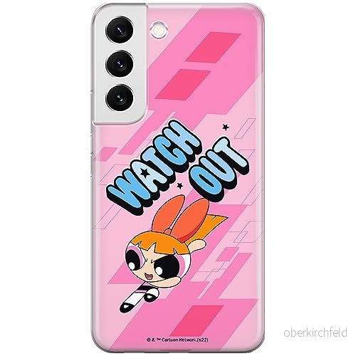 ERT GROUP mobiltelefonfodral för Samsung S22 PLUS originalt och officiellt licensierat The Powerpuff Girls mönster 035, fodral tillverkad av TPU plast 5905511980498
