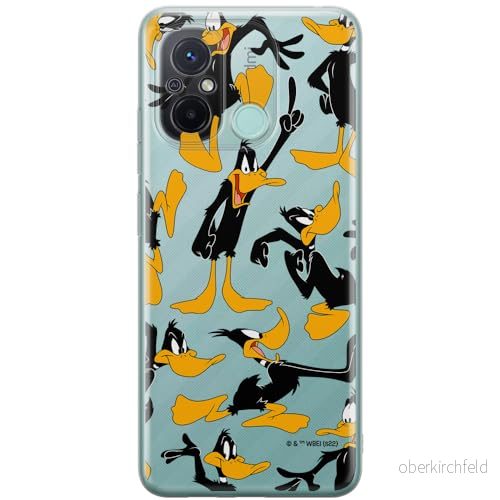 ERT GROUP mobiltelefonfodral för Xiaomi REDMI 12C/ 11A originalt och officiellt licensierat Looney Tunes mönster Duffy 002 anpassad till formen på mobiltelefonen, gedeeltelijk transparant 5905511852283