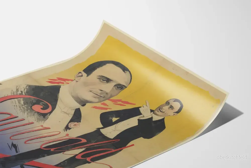 Vintageaffisch Lauvald stil art déco - Bild 3