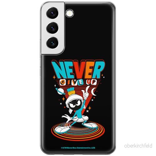 ERT GROUP mobiltelefonfodral för Samsung S22 PLUS originalt och officiellt licensierat Looney Tunes mönster Marvin 006 anpassad till formen på mobiltelefonen, fodral tillverkad av TPU plast 5905795130022