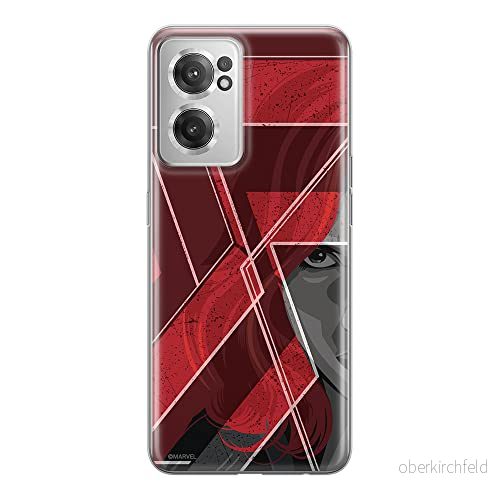 ERT GROUP mobiltelefonfodral för Oneplus NORD CE 2 originalt och officiellt licensierat Marvel mönster Black Widow 002 optimalt anpassad till formen på mobiltelefonen, fodral tillverkad av TPU plast 5905511297367
