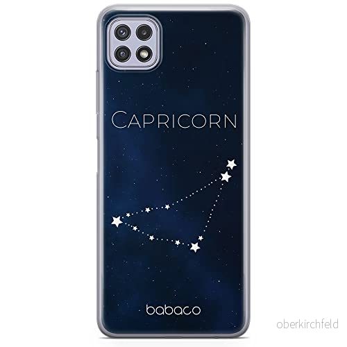 ERT GROUP mobiltelefonfodral för Samsung A22 5G originalt och officiellt licensierat Babaco mönster Zodiac Constellation 010 anpassad till formen på mobiltelefonen, fodral tillverkad av TPU plast 5903932808568