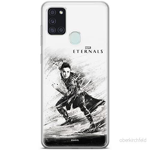 ERT GROUP mobiltelefonfodral för Samsung A21s originalt och officiellt licensierat Marvel mönster Eternals 002 optimalt anpassad till formen på mobiltelefonen, fodral tillverkad av TPU plast 5904805100086