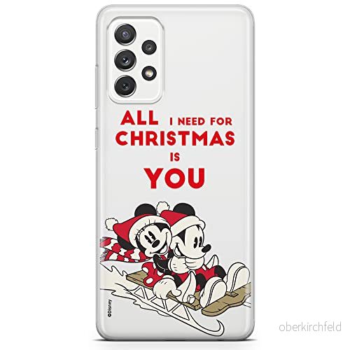 ERT GROUP mobiltelefonfodral för Samsung A33 5G originalt och officiellt licensierat Disney mönster Mickey & Minnie 015 optimalt anpassad till formen på mobiltelefonen, gedeeltelijk transparant 5904805351631