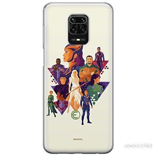 ERT GROUP mobiltelefonfodral för Xiaomi REDMI NOTE 9 PRO/ 9S originalt och officiellt licensierat Marvel mönster Eternals 007 anpassad till formen på mobiltelefonen, fodral tillverkad av TPU plast 5904805112843