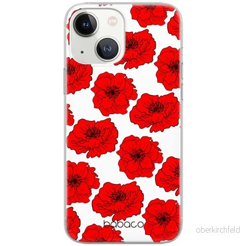 ERT GROUP mobiltelefonfodral för Apple Iphone 13 originalt och officiellt licensierat Babaco mönster Flowers 018 optimalt anpassad till formen på mobiltelefonen, fodral tillverkad av TPU plast 5903932841213