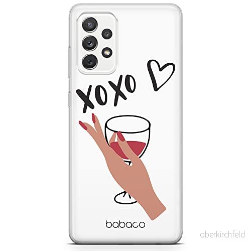 ERT GROUP mobiltelefonfodral för Samsung A33 5G originalt och officiellt licensierat Babaco mönster XOXO 001 optimalt anpassad till formen på mobiltelefonen, gedeeltelijk transparant 5904805350030