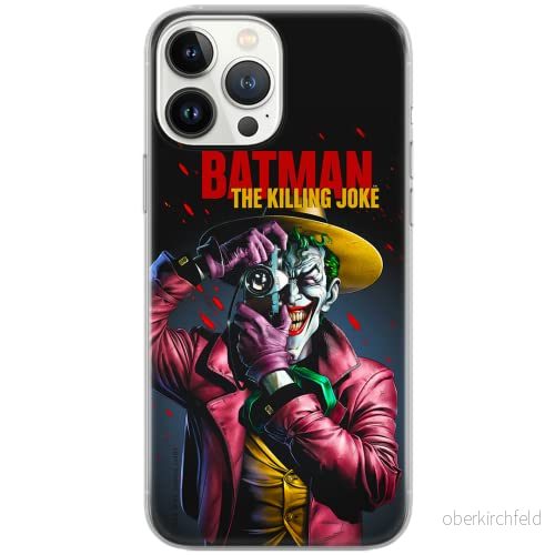 ERT GROUP mobiltelefonfodral för Iphone 13 PRO originalt och officiellt licensierat DC mönster Joker 008 Vit optimalt anpassad till formen på mobiltelefonen, fodral tillverkad av TPU plast 5903932925609