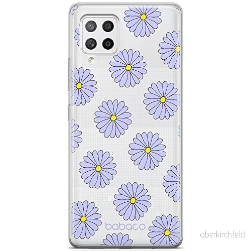 ERT GROUP mobiltelefonfodral för Samsung A42 5G originalt och officiellt licensierat Babaco mönster Flowers 021 optimalt anpassad till formen på mobiltelefonen, gedeeltelijk transparant 5903932647976