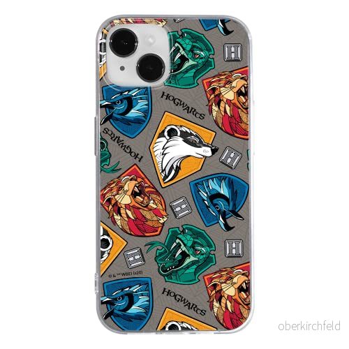 ERT GROUP mobiltelefonfodral för Apple Iphone 14 PLUS originalt och officiellt licensierat Harry Potter mönster 022 anpassad till formen på mobiltelefonen, fodral tillverkad av TPU plast 5905131896506