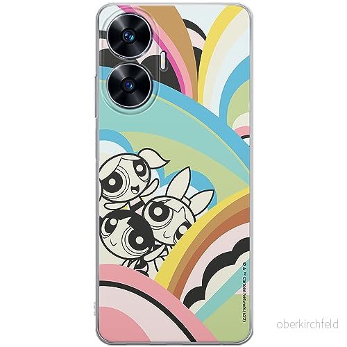 ERT GROUP mobiltelefonfodral för Realme C55 originalt och officiellt licensierat The Powerpuff Girls mönster 018 optimalt anpassad till formen på mobiltelefonen, fodral tillverkad av TPU plast 5905511966263