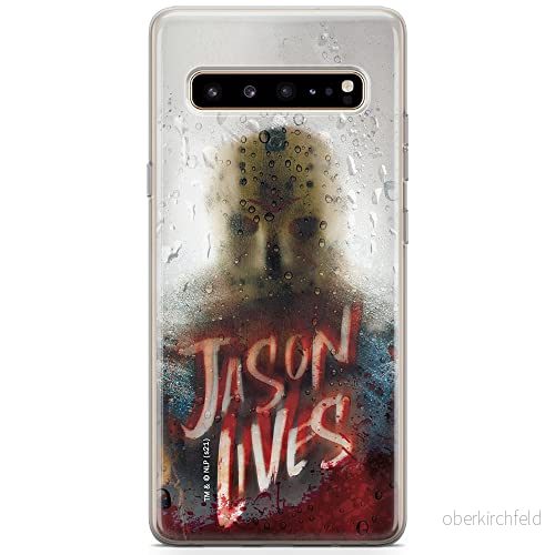 ERT GROUP mobiltelefonfodral för Samsung S10 5G originalt och officiellt licensierat Horror mönster Friday the 13th 004 optimalt anpassad till formen på mobiltelefonen, fodral tillverkad av TPU plast 5905511100209