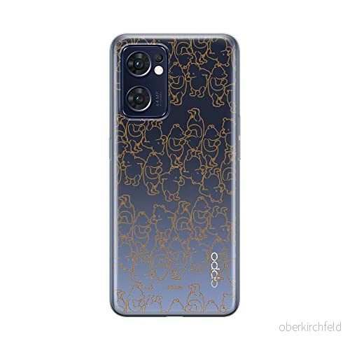 ERT GROUP mobiltelefonfodral för Oppo RENO 7 5G originalt och officiellt licensierat Disney mönster Winnie the Pooh and Friends 005 anpassad till formen på mobiltelefonen, gedeeltelijk transparant 5905511305970