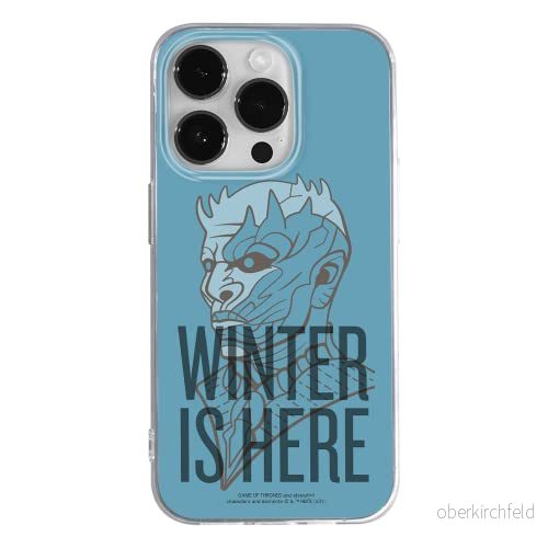 ERT GROUP mobiltelefonfodral för Apple Iphone 14 PRO originalt och officiellt licensierat Game of Thrones mönster 016, fodral tillverkad av TPU plast 5905131916723