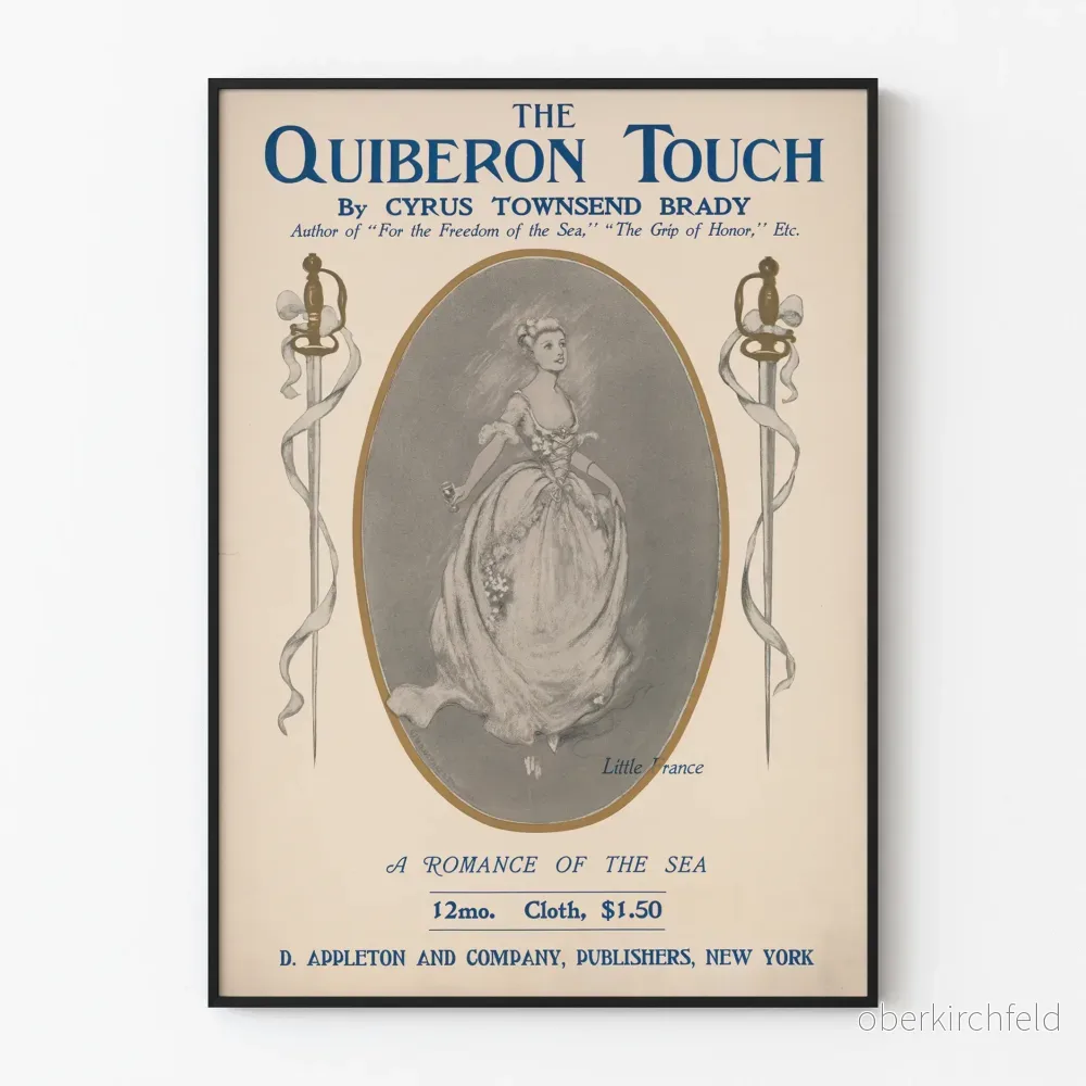 Vintageposter The Quiberon Touch av Cyrus Townsend Brady