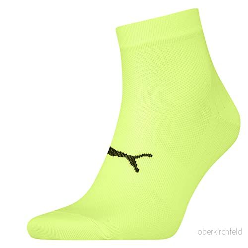 PUMA Quarter Strumpor (2 pack) Unisex Vuxen, Gul, 35 38 EU 8720245243230